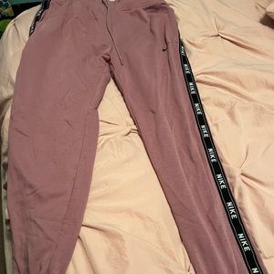 Nike Purplish-Pink sweatpants. Rare find, not sold anywhere. Size small